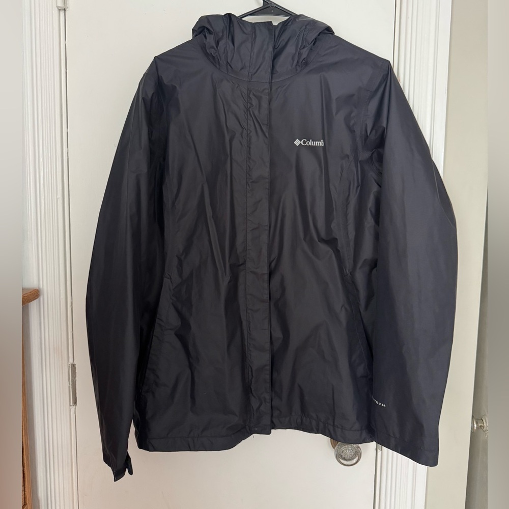 Columbia Women’s Rain Jacket | XL | Black |